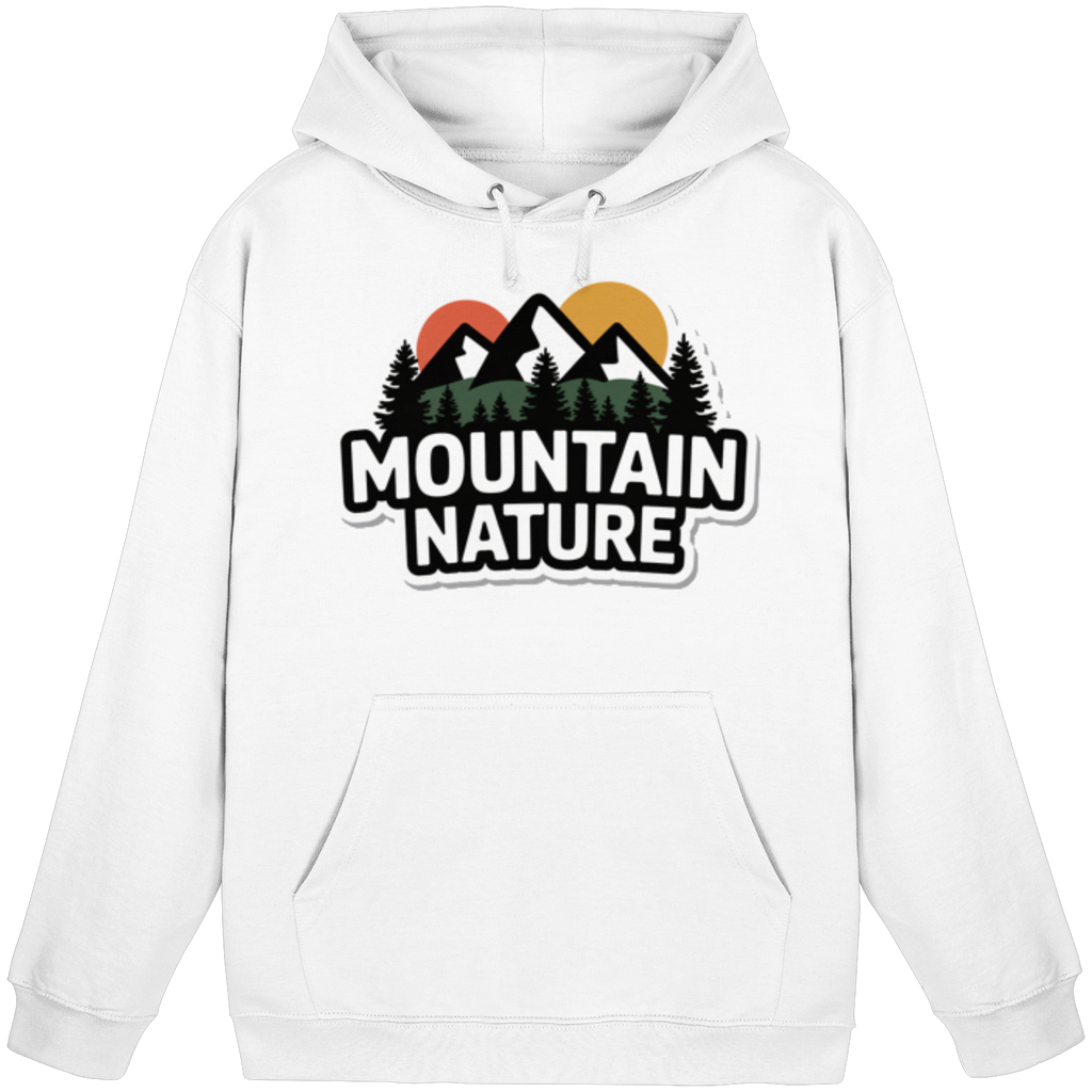 Mountain nature - Basic Unisex Hoodie - Arvenzo