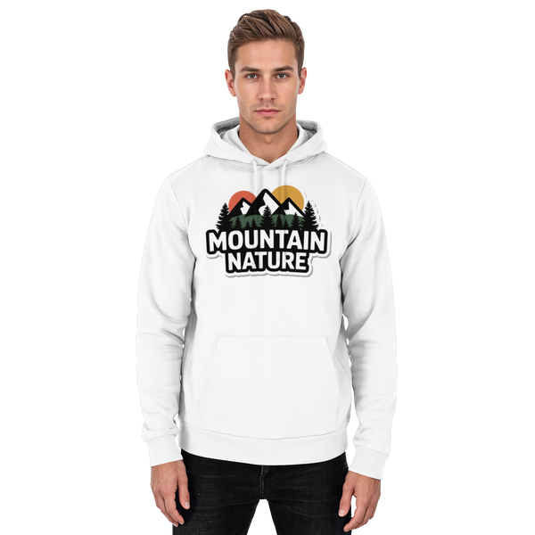 Mountain nature - Basic Unisex Hoodie - Arvenzo