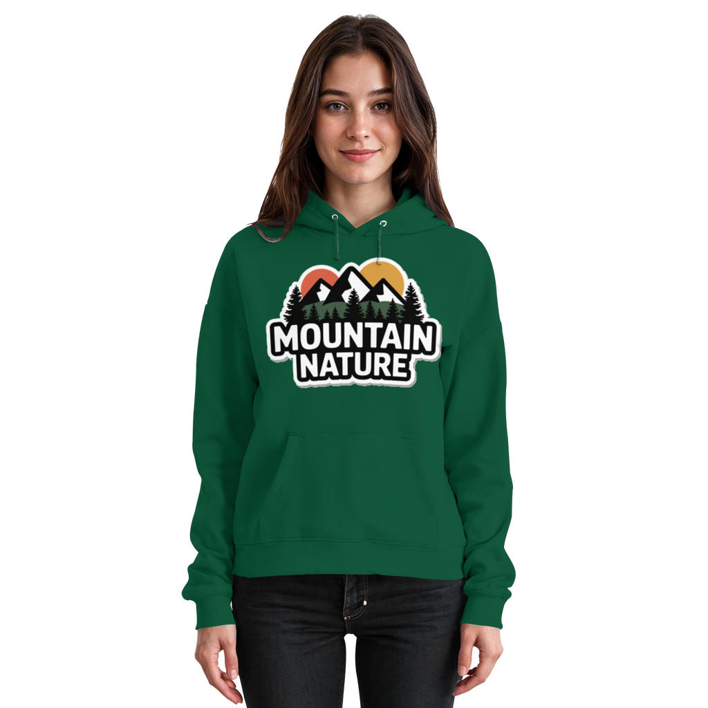Mountain nature - Basic Unisex Hoodie - Arvenzo
