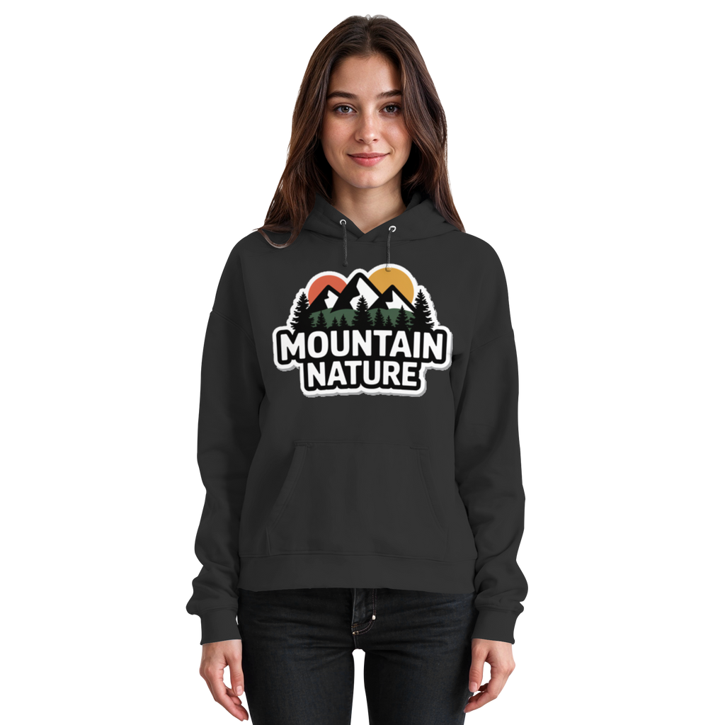 Mountain nature - Basic Unisex Hoodie - Arvenzo
