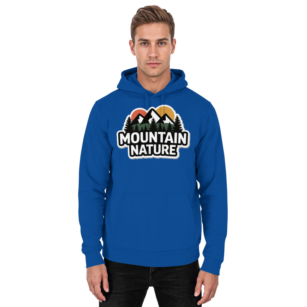 Mountain nature - Basic Unisex Hoodie - Arvenzo