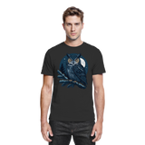 Black Arvenzo Night Watch unisex shirt displayed from the front, featuring a sleek design and comfortable fit.