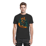 Black Arvenzo Dirt Rush unisex shirt featuring a front graphic design, casual fit, and premium fabric.