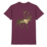 Unisex Tundra Walk Shirt by Arvenzo in burgundy, front view showing a stylish, premium casual shirt.