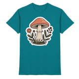 Unisex Still Roots Arvenzo premium blue shirt front view, showcasing stylish design and comfortable fit.
