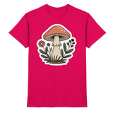 Unisex Still Roots Arvenzo shirt in sorbet color, front view showcasing a stylish, premium cotton design.