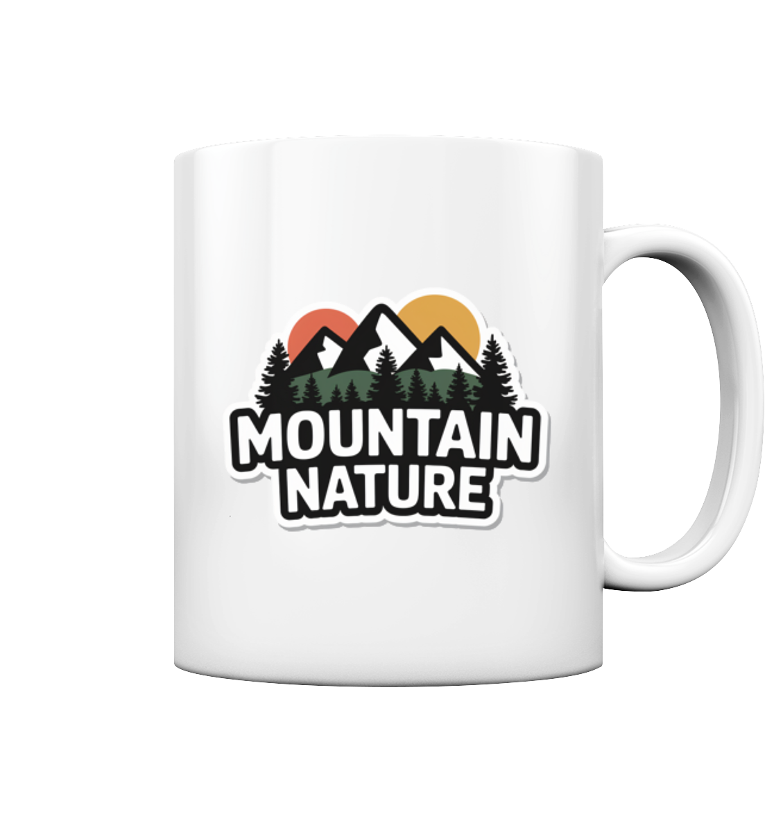 Mountain nature - Tasse glossy - Arvenzo